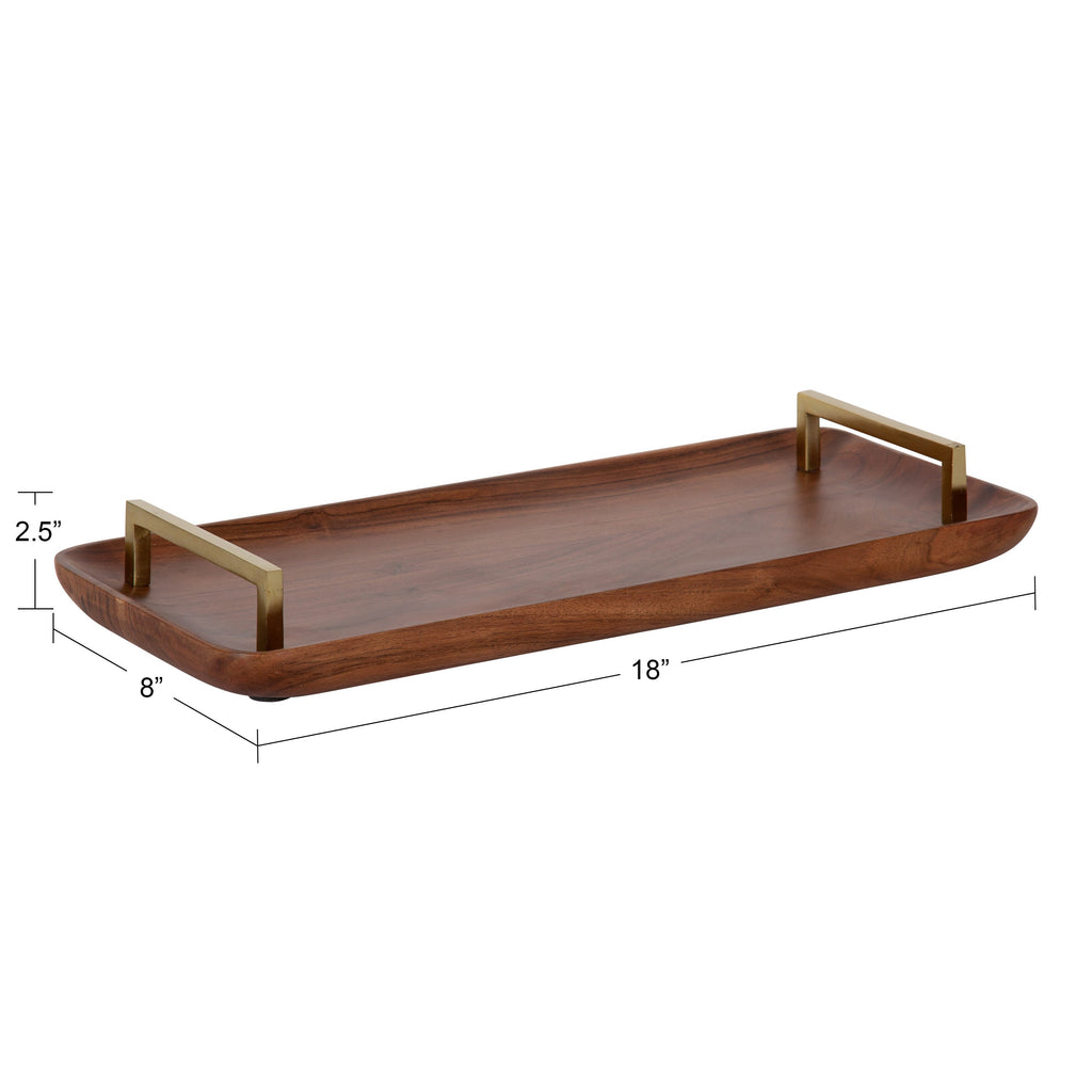 Hearth Handled Acacia Tray