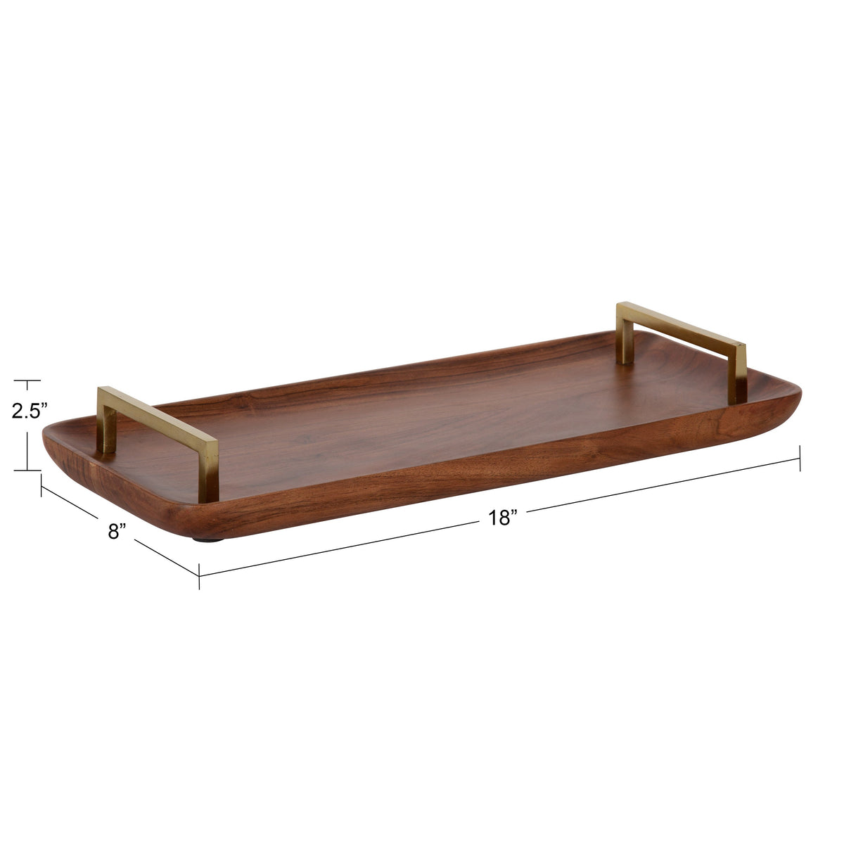 Hearth Handled Acacia Tray