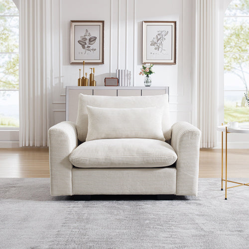 Haven Corduroy Lounge Chair