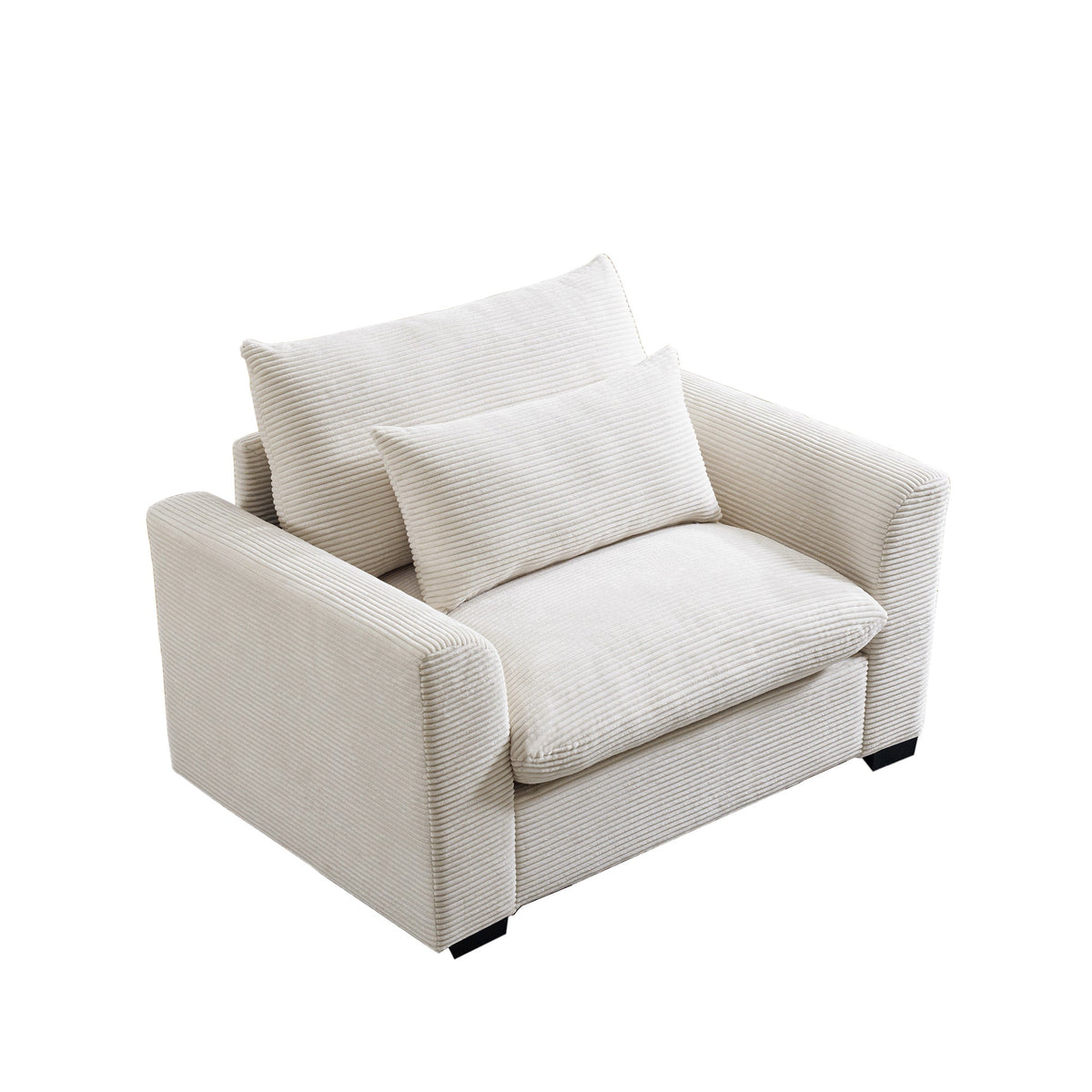Haven Corduroy Lounge Chair