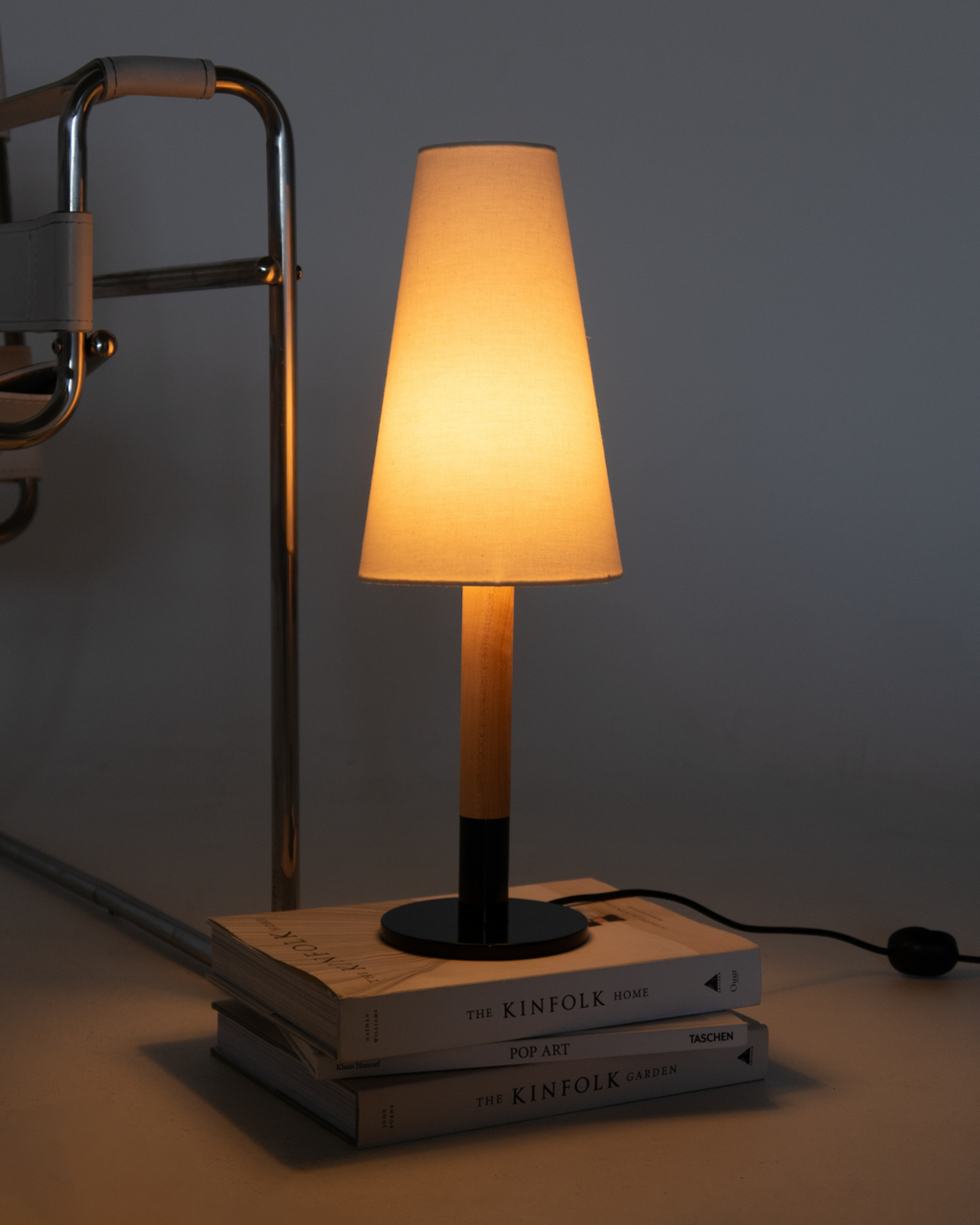 Arthur Wood & Linen Table Lamp