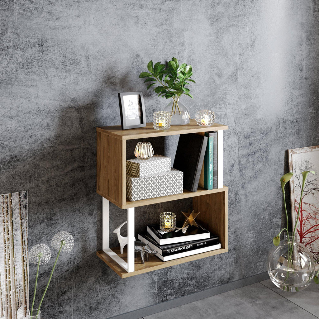 Haven Open-Shelf Side Table