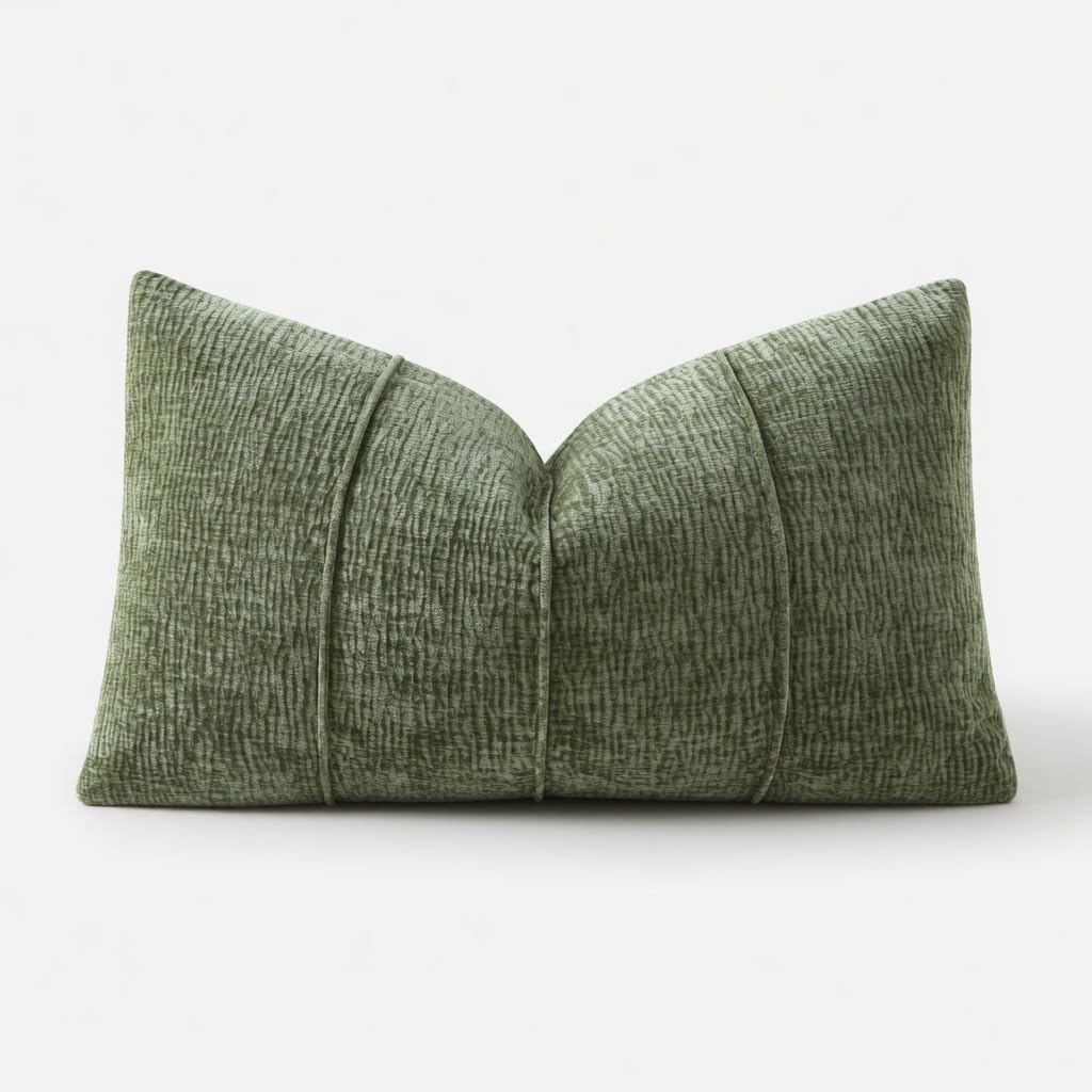 Meadow Ribbed Chenille Pillow