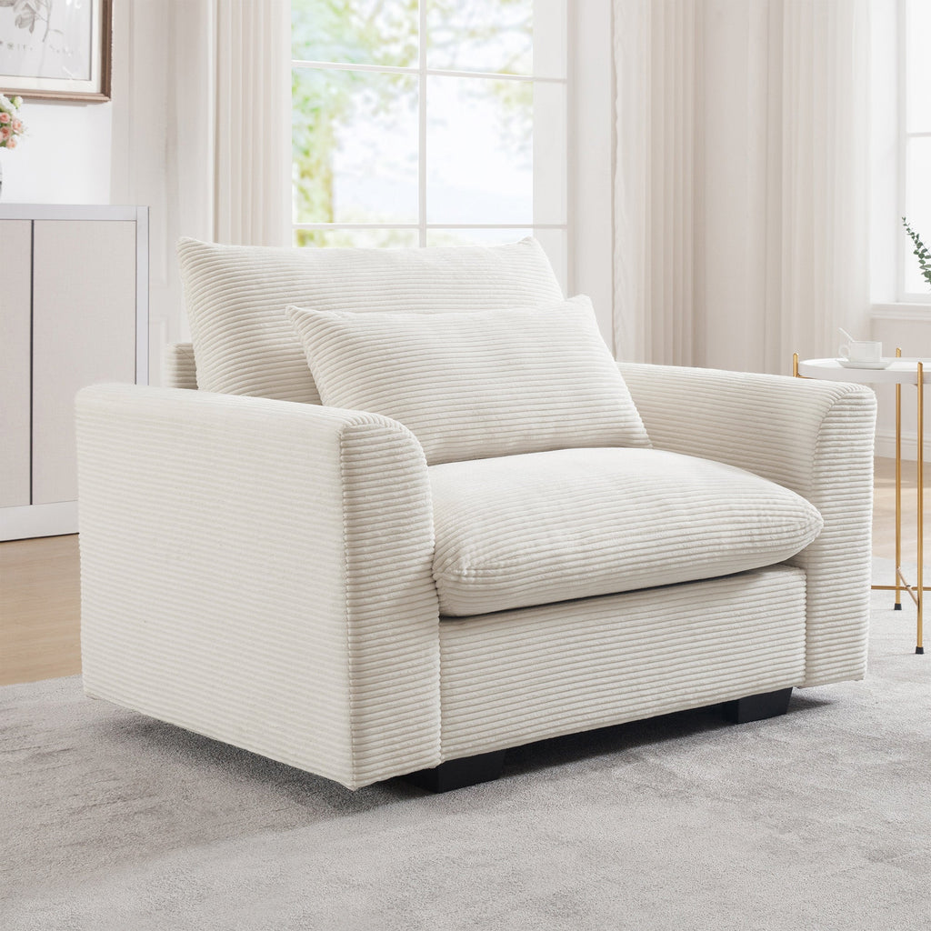 Haven Corduroy Lounge Chair