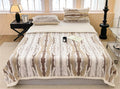 Haven Stripe Faux Fur Throw