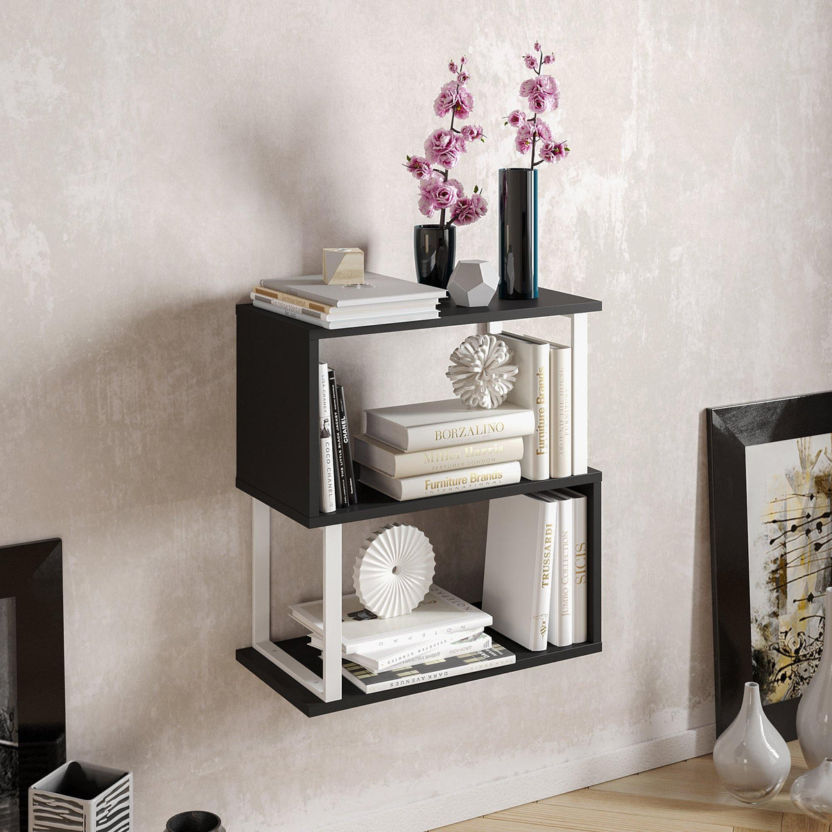 Haven Open-Shelf Side Table