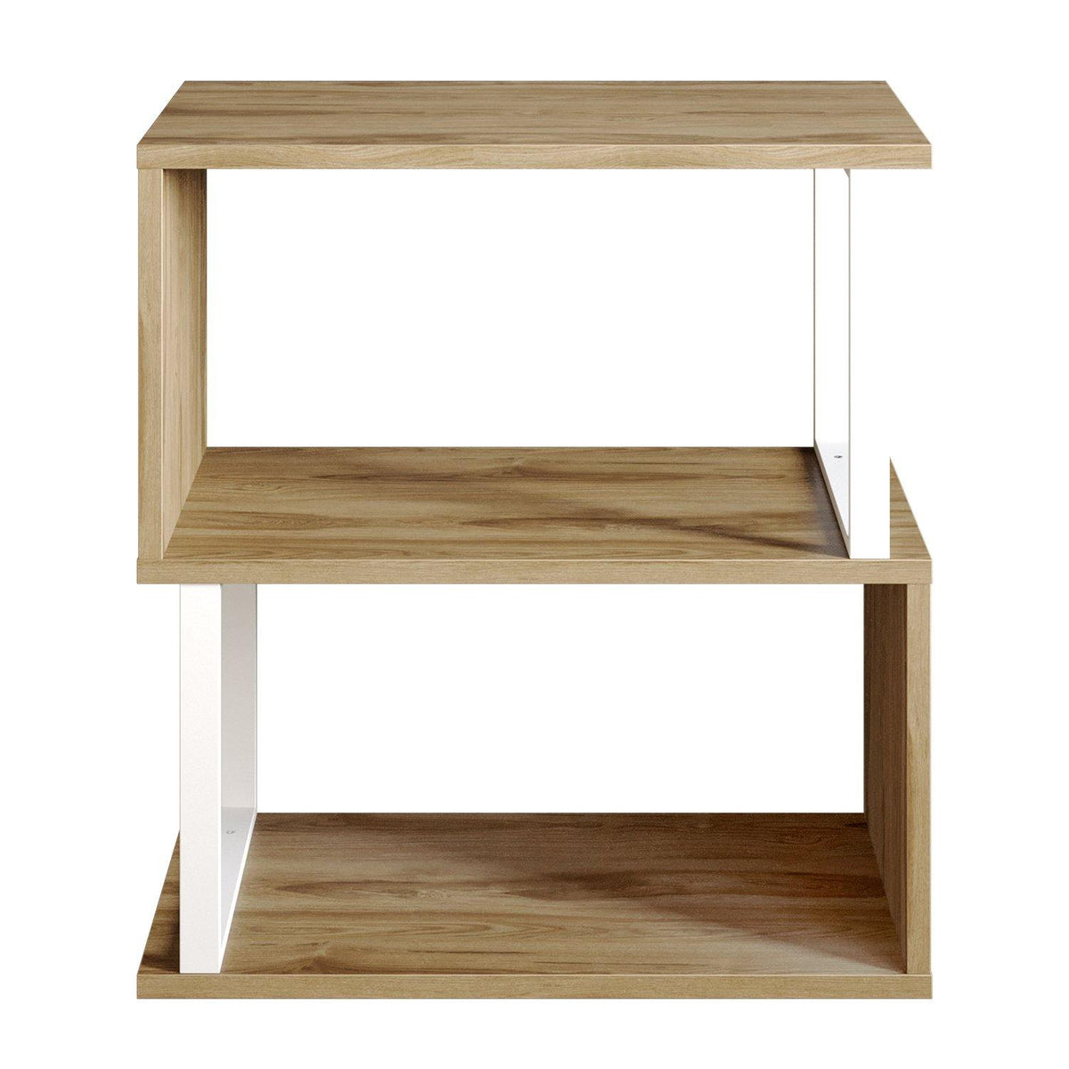 Haven Open-Shelf Side Table