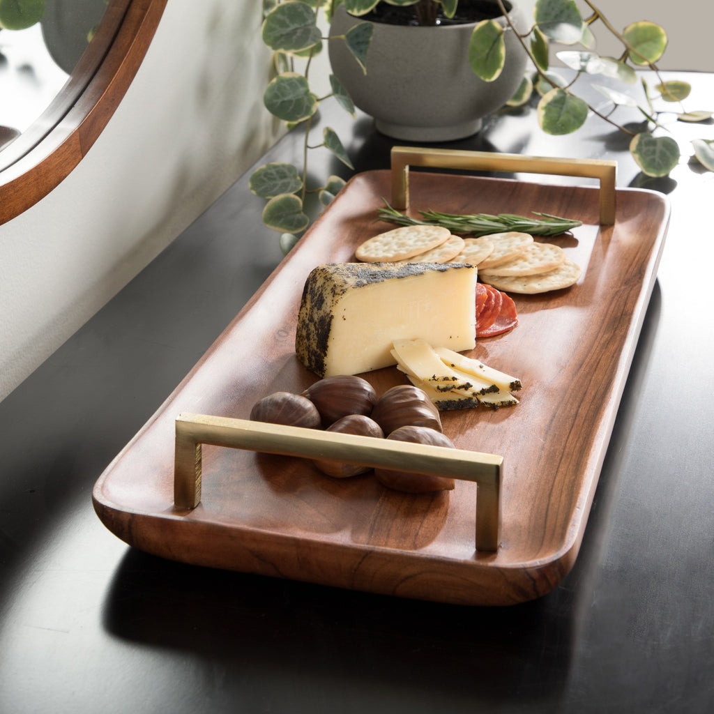 Hearth Handled Acacia Tray