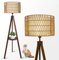 Hearth Tripod Shelf Floor Lamp