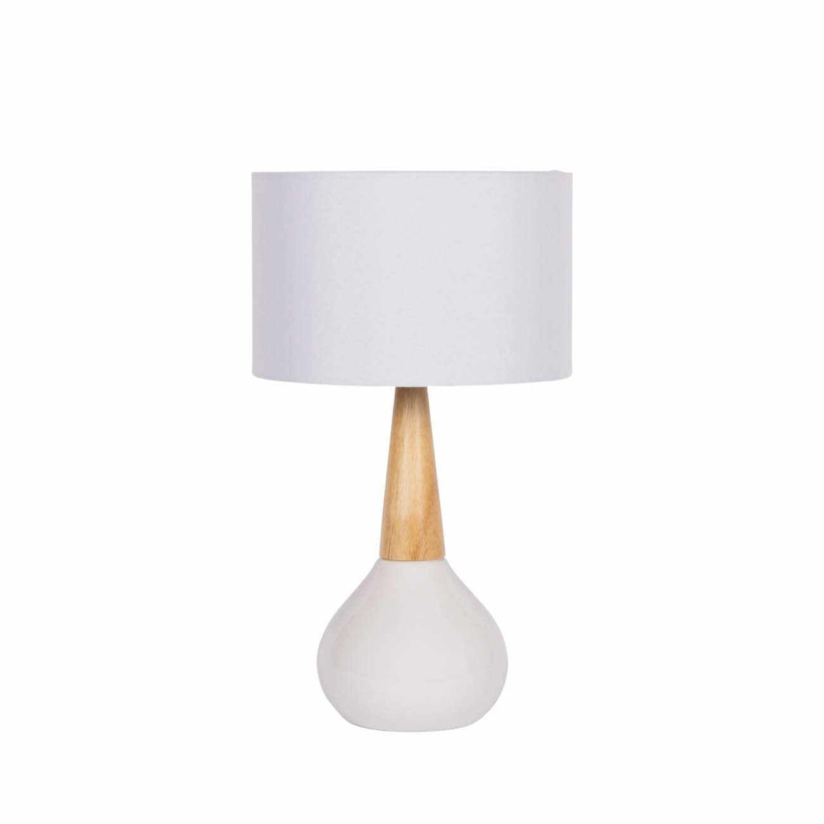 Meadow Ceramic & Linen Table Lamp