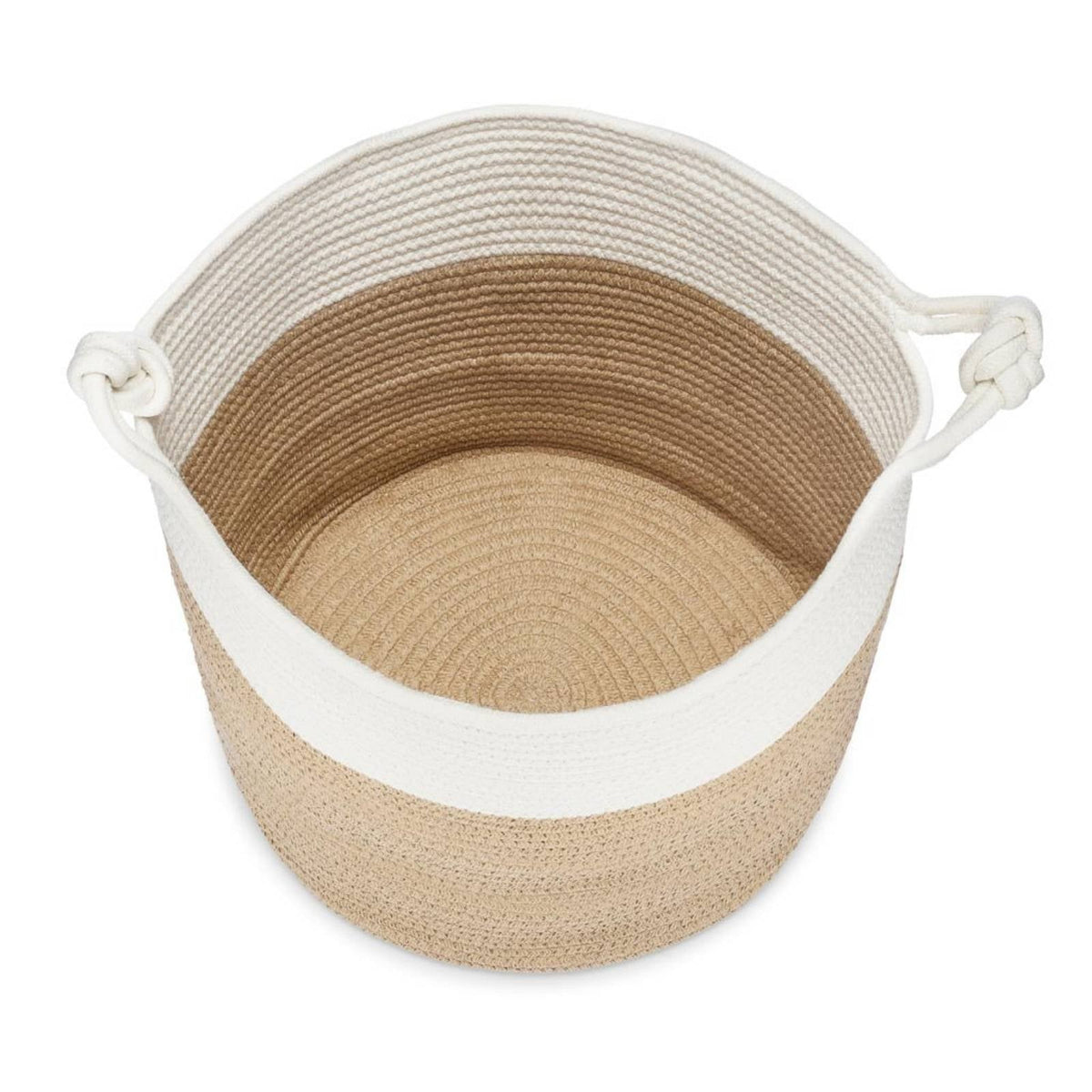 Haven Cream Rope Basket