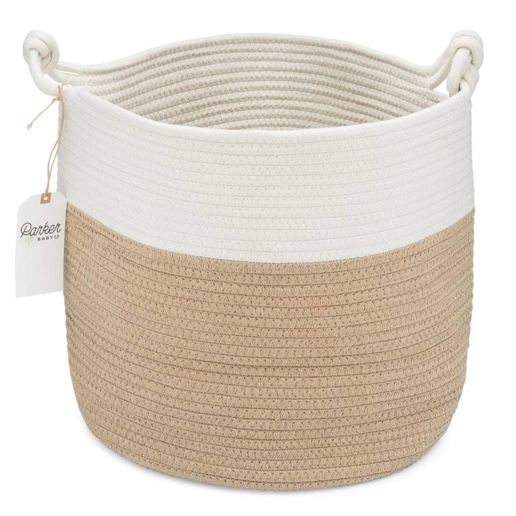 Haven Cream Rope Basket