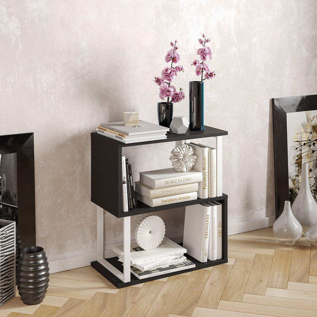 Haven Open-Shelf Side Table