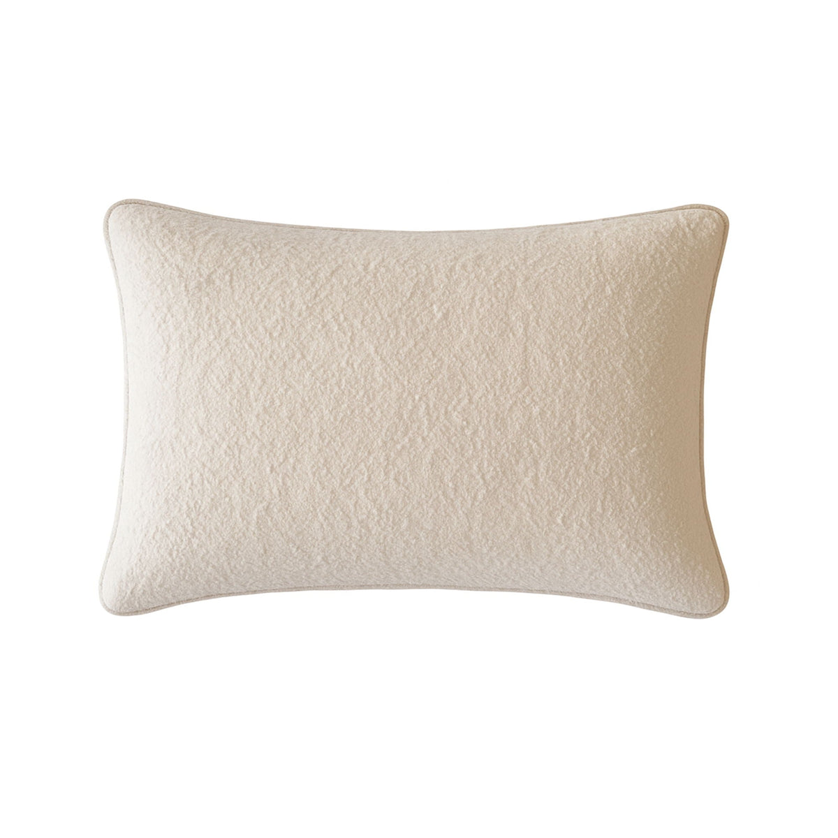 Ivory Haven Textured Pillow