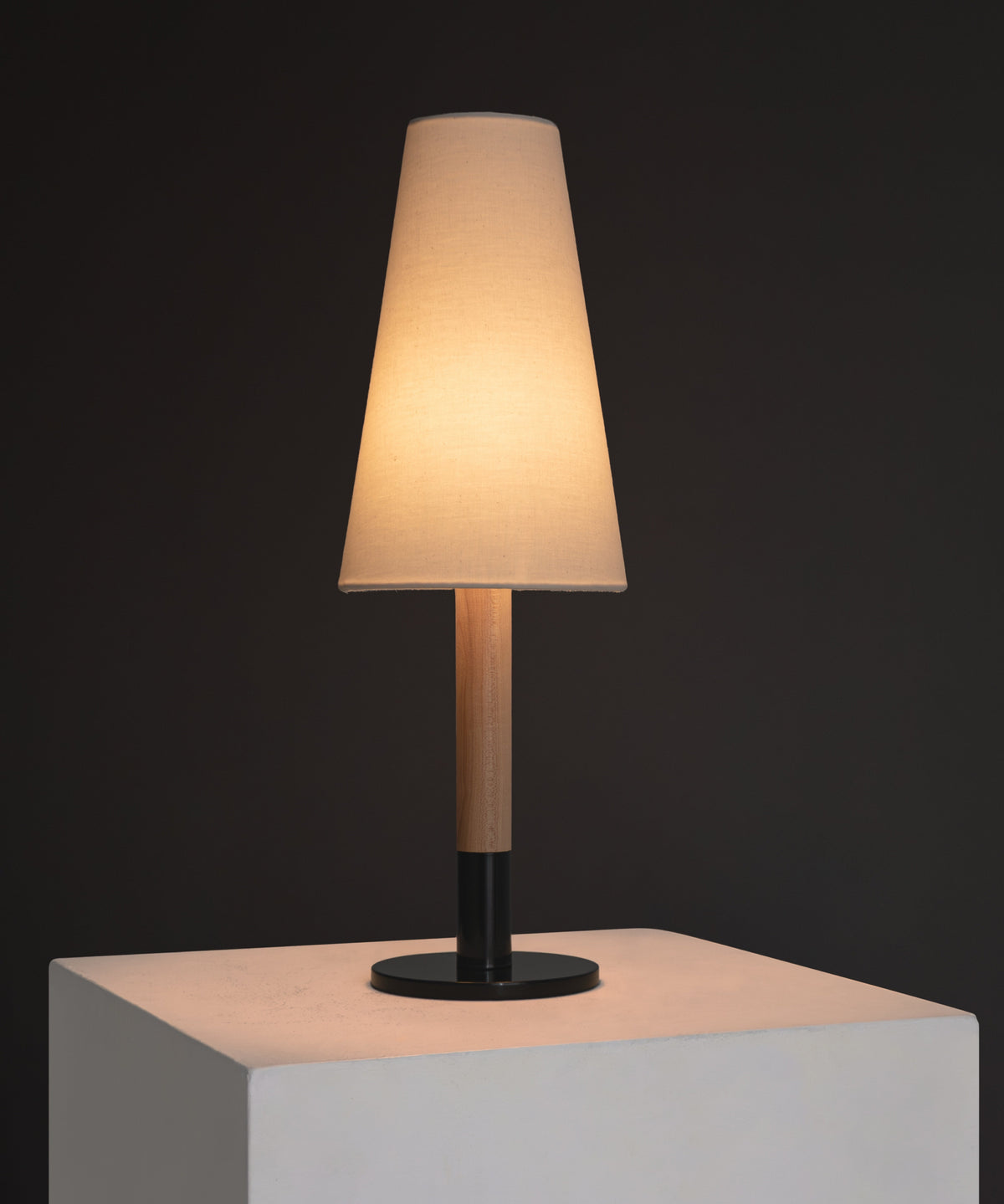 Arthur Wood & Linen Table Lamp