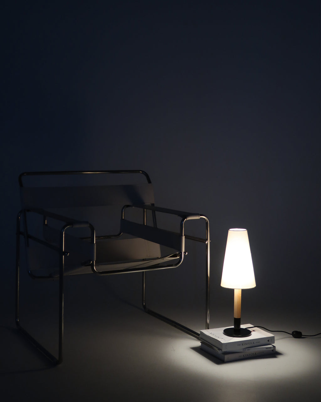 Arthur Wood & Linen Table Lamp