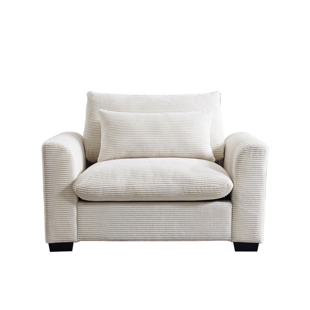 Haven Corduroy Lounge Chair