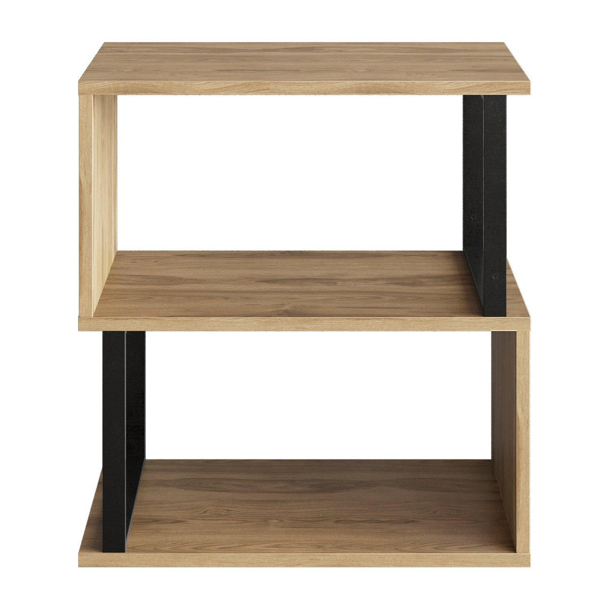 Haven Open-Shelf Side Table
