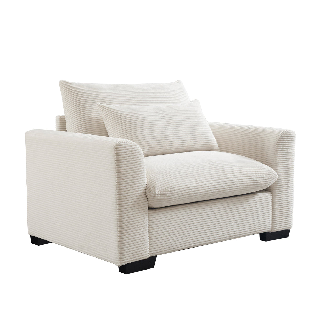 Haven Corduroy Lounge Chair