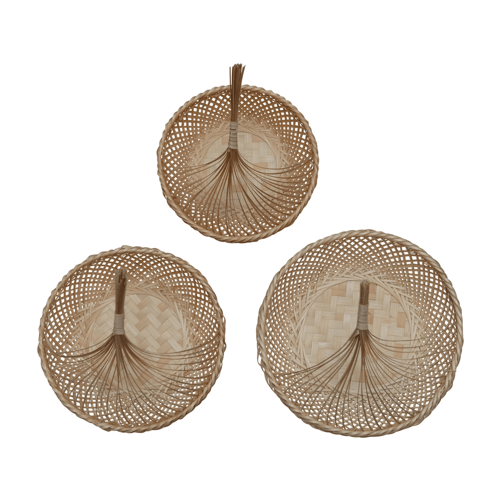 Hearth Seagrass Baskets — Set of 3
