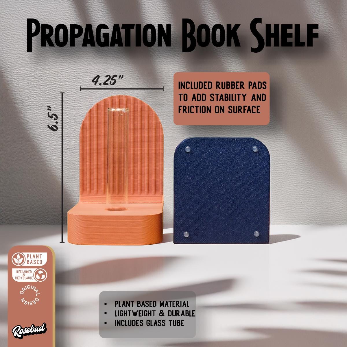 Meadow Ribbed Propagation Bookend
