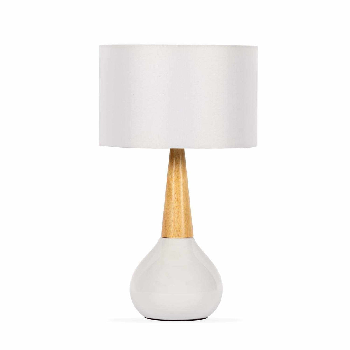 Meadow Ceramic & Linen Table Lamp