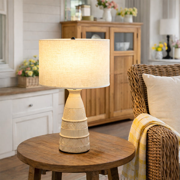 Haven Beige Bedside Lamp