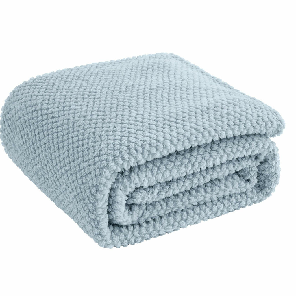 Meadow Wave Fleece Throw