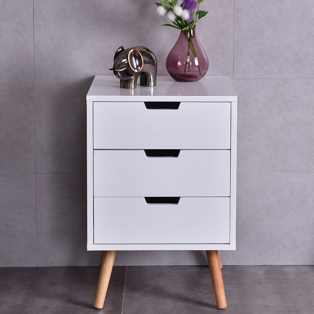 Meadow Three-Drawer End Table