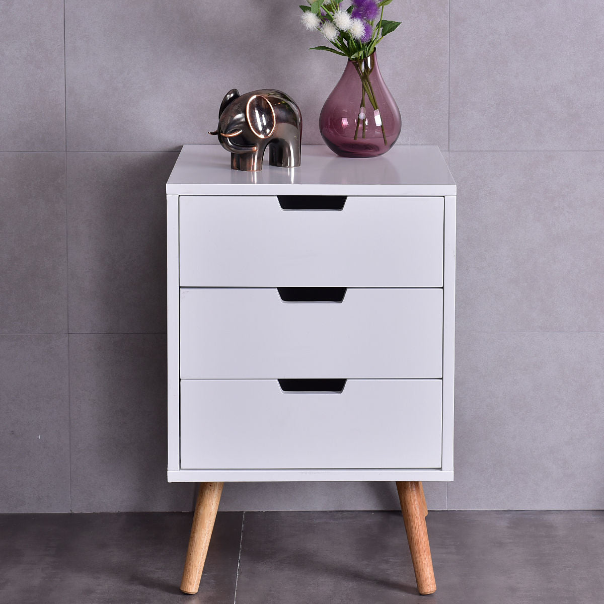 Meadow Three-Drawer End Table