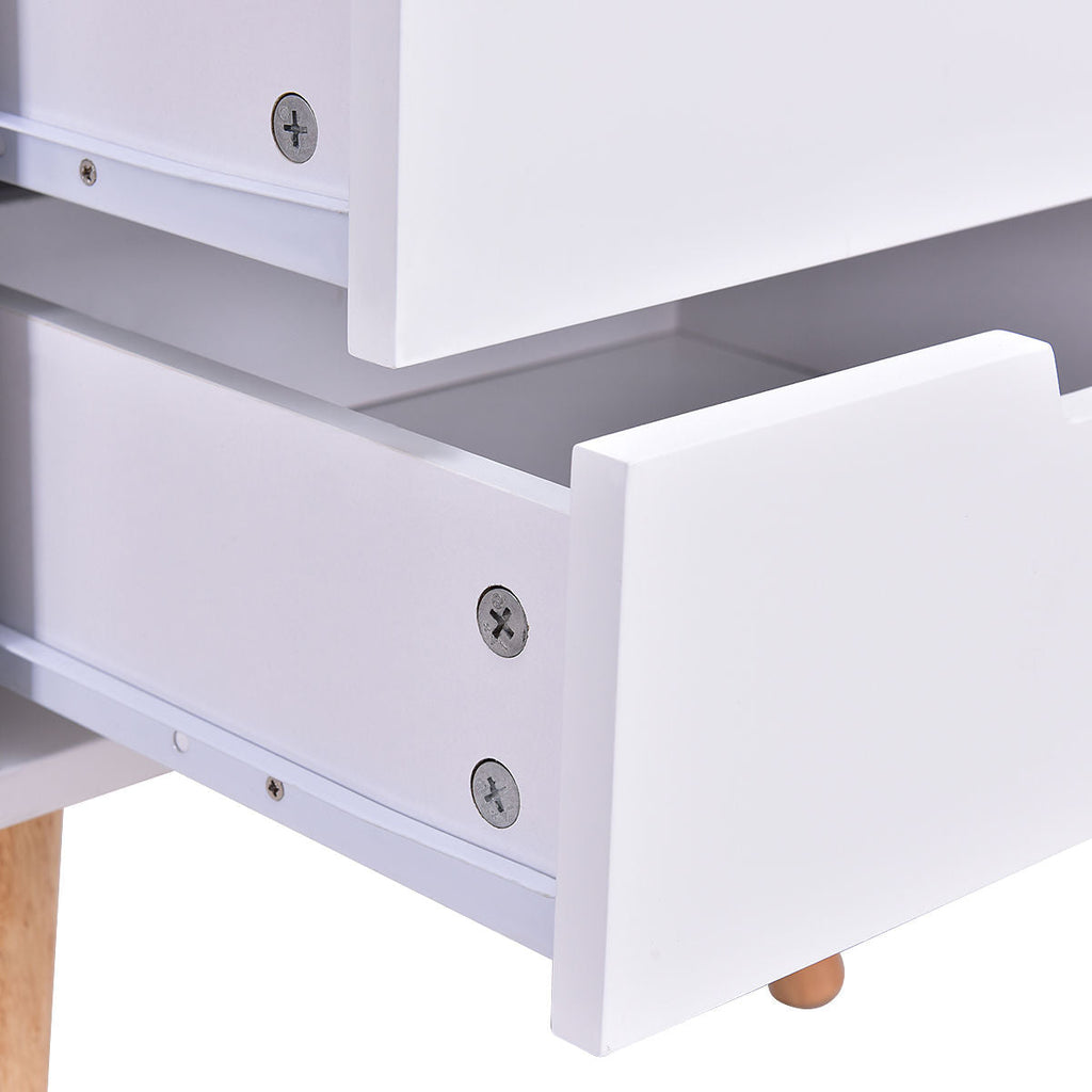 Meadow Three-Drawer End Table