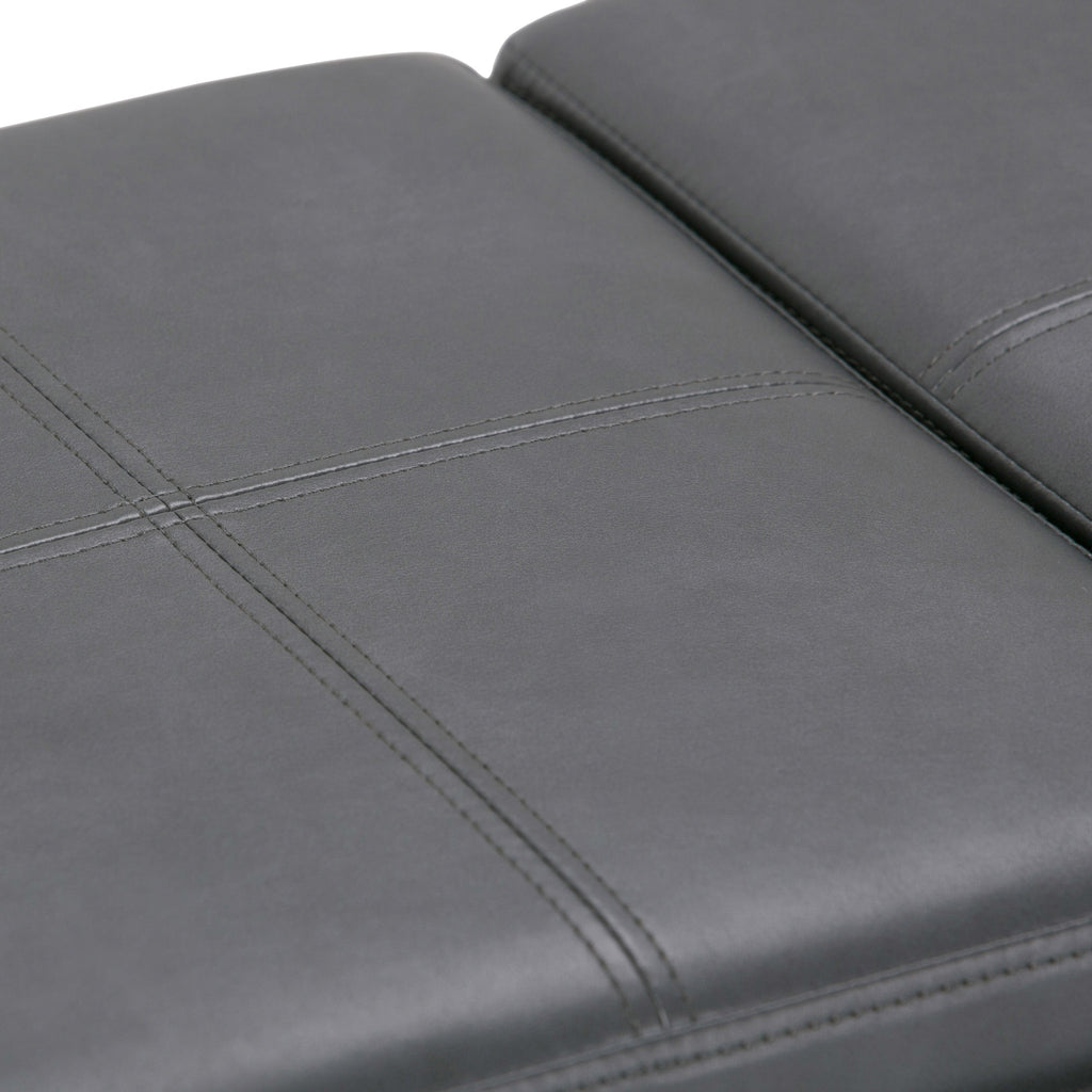 Haven Stone Tray-Top Storage Ottoman